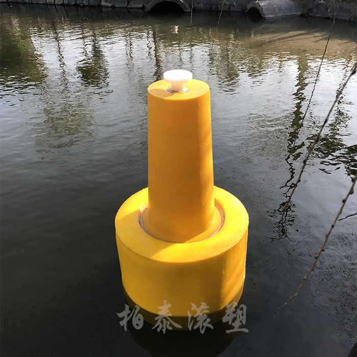 河道警戒浮筒 黃色浮筒型航標